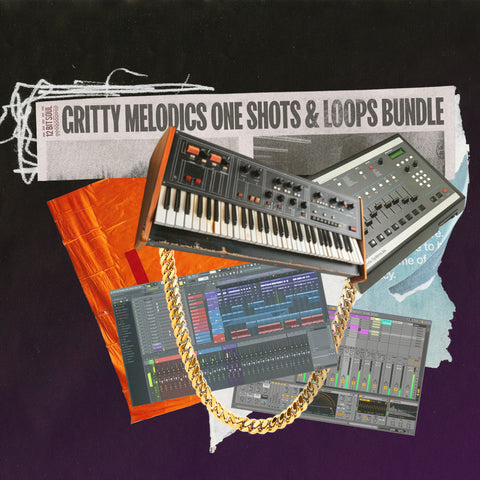 Gritty Melodics One Shots & Loops Bundle Sound Kit